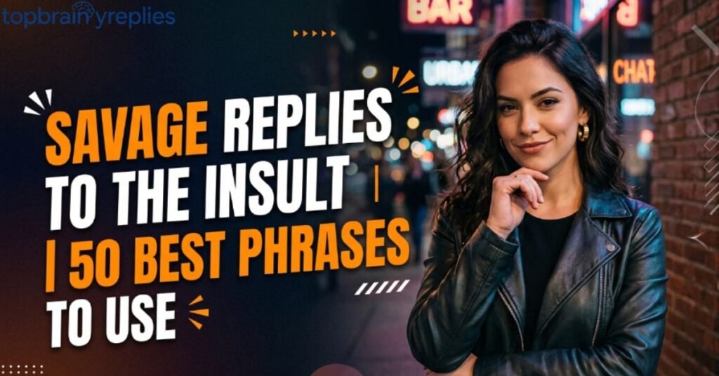 50-best-savage-replies-when-someone-insults-you