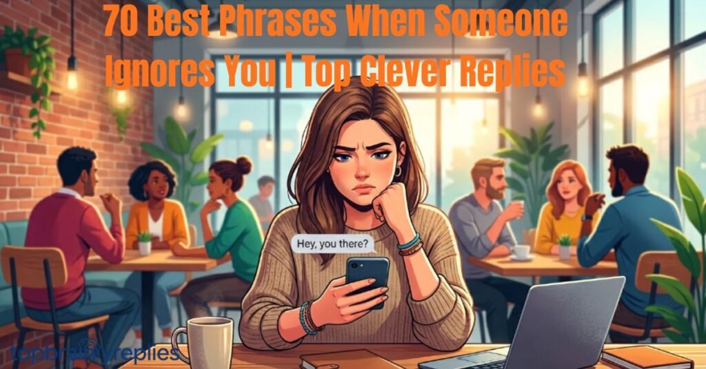phrases-when-someone-ignores-you-best-70-clever-replies