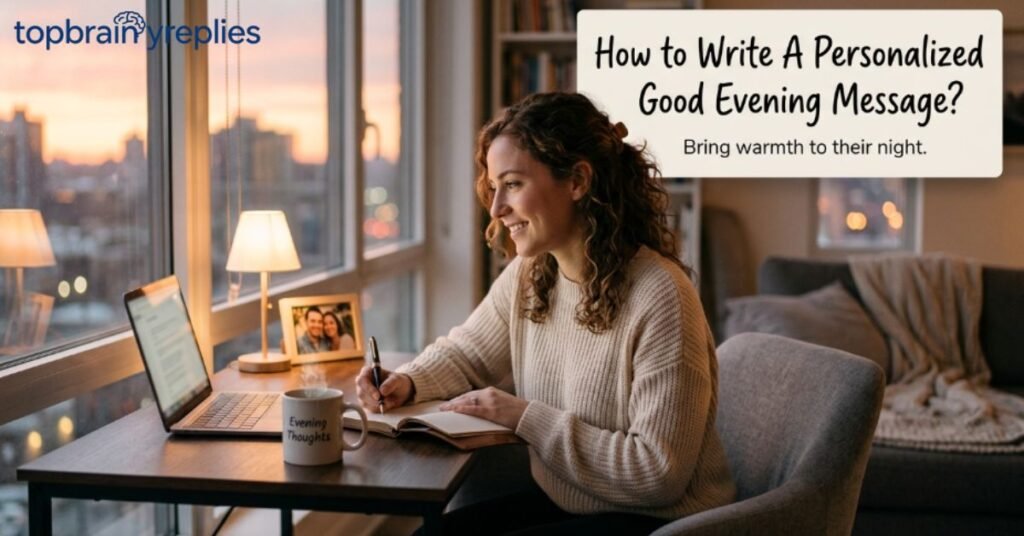 how-to-write-a-personalized-good-evening-message