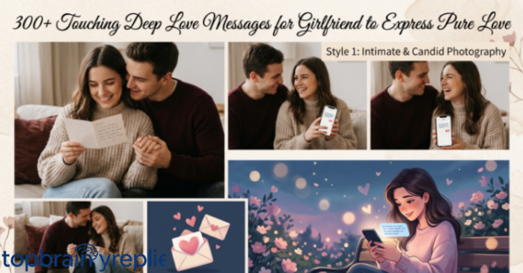 300+ Touching Deep Love Messages for Girlfriend to Express Pure Love