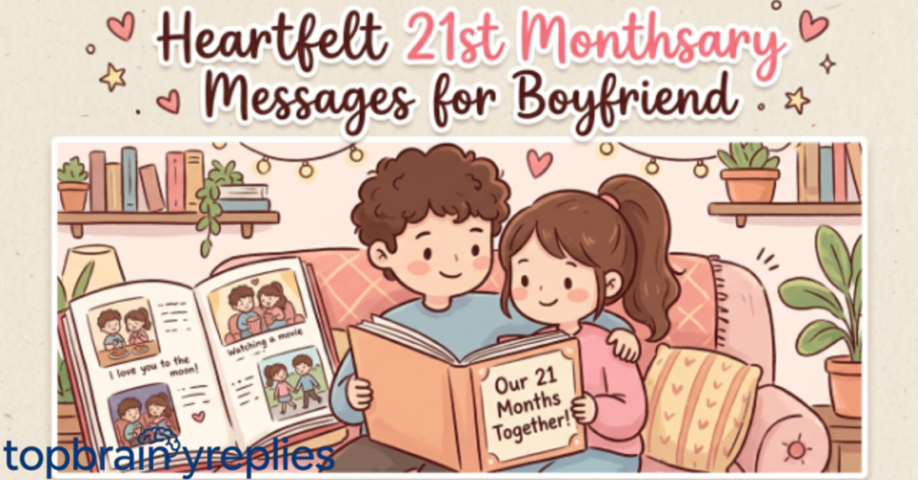 Heartfelt 21st Monthsary Messages for Boyfriend