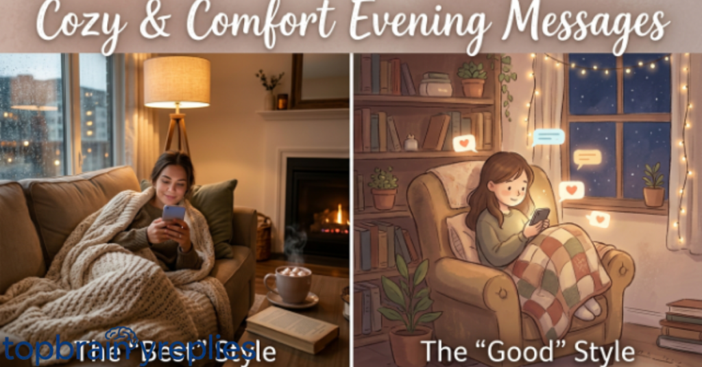 Cozy & Comfort Evening Messages