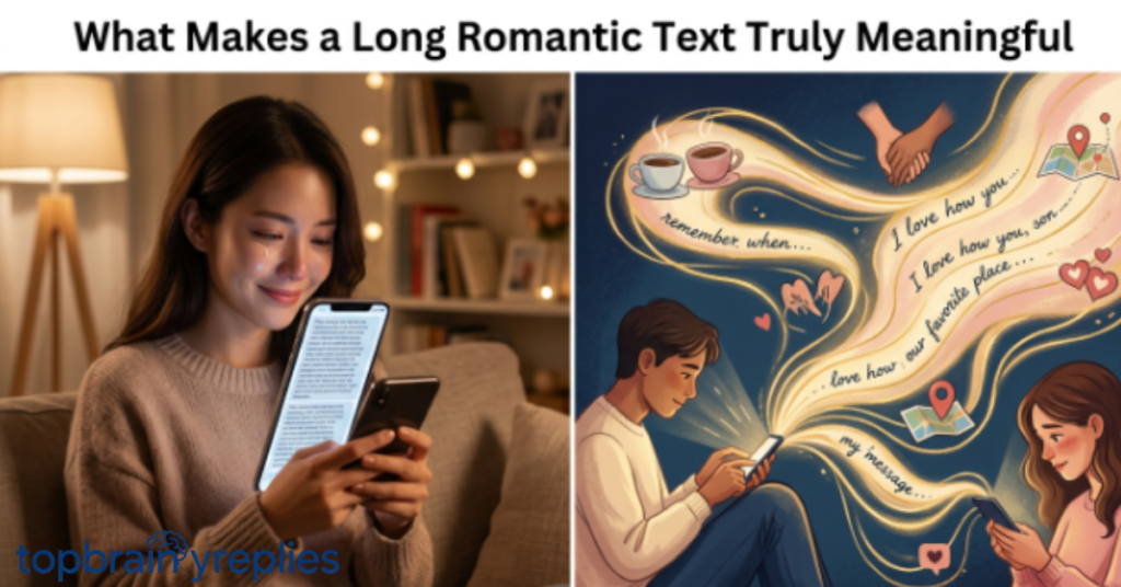 What Makes a Long Romantic Text Truly Meaningful