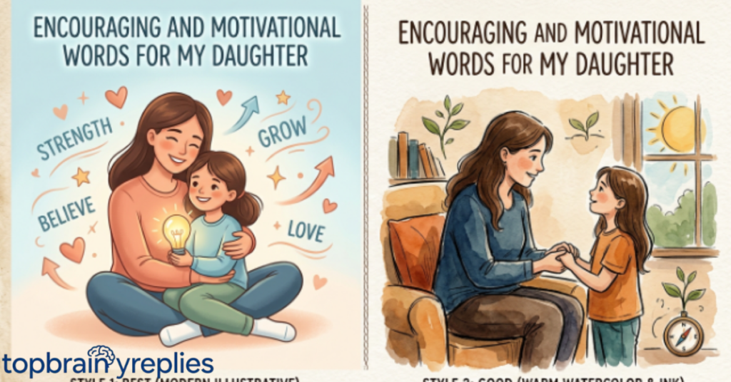 Encouraging and Motivational Words for My Daughter