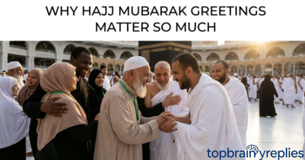 Why Hajj Mubarak Greetings Matter So Much