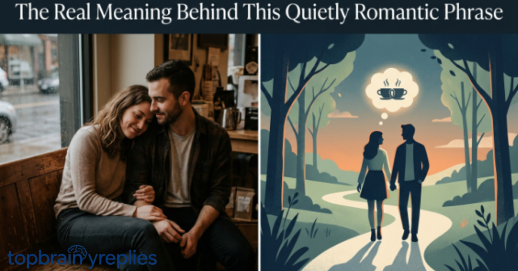 The Real Meaning Behind This Quietly Romantic Phrase